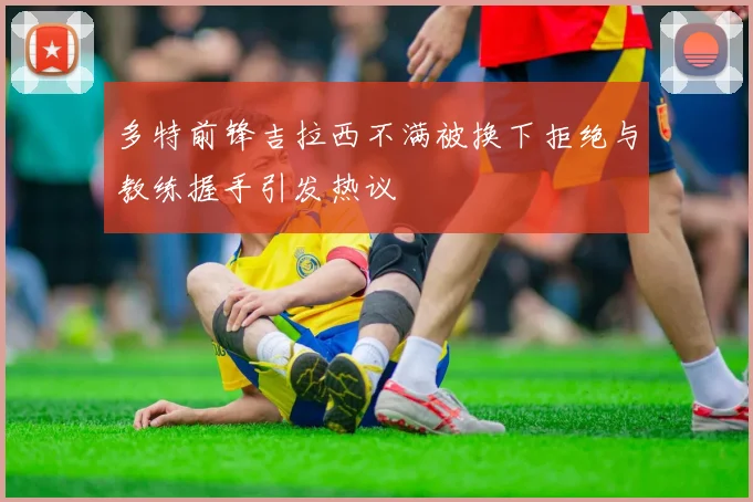 多特前锋吉拉西不满被换下拒绝与教练握手引发热议